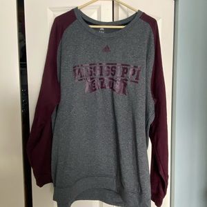 Adidas Mississippi State crewneck sweatshirt